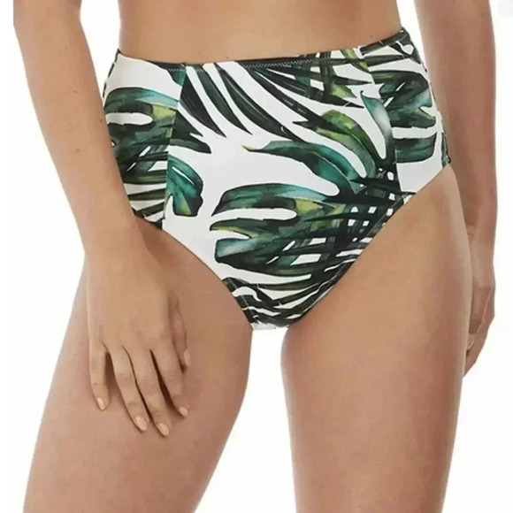 Palm Leaf Bikini Bottom - Picture 1 of 4